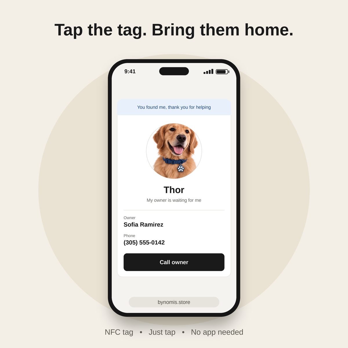 NOMIS NFC SMART COLLAR